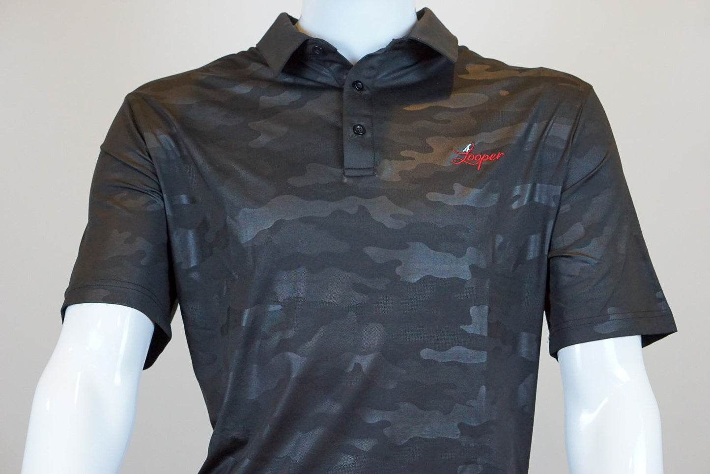 Black Camo Polo